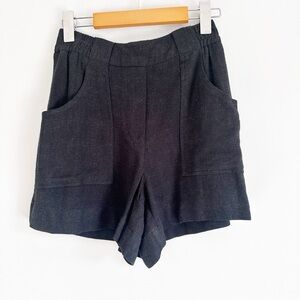 Frank & Oak Black Women's Cargo Shorts